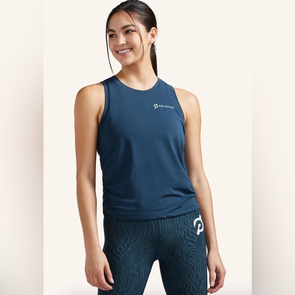 Peloton Apparel DreamBlend side cinch tank / NEW - Picture 3 of 5